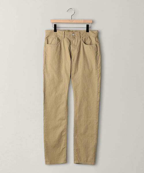BEAUTY&YOUTH UNITED ARROWS（ビューティーアンドユースユナイテッドアローズ）の「BY ピケ 5P スリム パンツ -MADE IN JAPAN-（その他パンツ・メンズ・ベージュ/ブラック・LARGE/SMALL/MEDIUM/X-LARGE）」の4枚目の写真