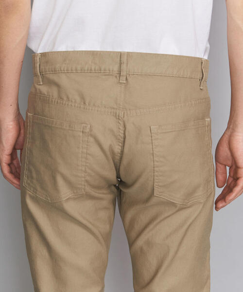 BEAUTY&YOUTH UNITED ARROWS（ビューティーアンドユースユナイテッドアローズ）の「BY ピケ 5P スリム パンツ -MADE IN JAPAN-（その他パンツ・メンズ・ベージュ/ブラック・LARGE/SMALL/MEDIUM/X-LARGE）」の7枚目の写真