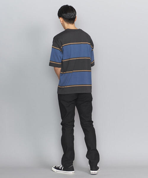 BEAUTY&YOUTH UNITED ARROWS（ビューティーアンドユースユナイテッドアローズ）の「BY ピケ 5P スリム パンツ -MADE IN JAPAN-（その他パンツ・メンズ・ベージュ/ブラック・LARGE/SMALL/MEDIUM/X-LARGE）」の12枚目の写真