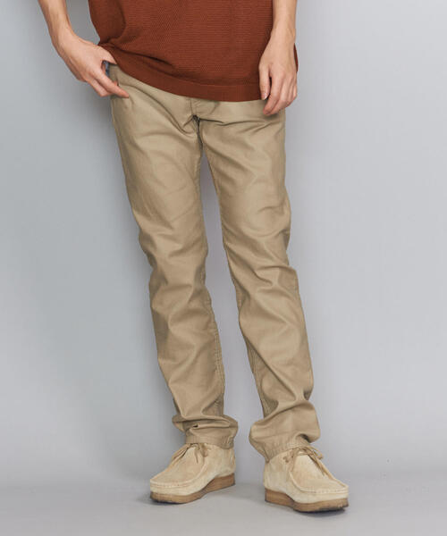 BEAUTY&YOUTH UNITED ARROWS（ビューティーアンドユースユナイテッドアローズ）の「BY ピケ 5P スリム パンツ -MADE IN JAPAN-（その他パンツ・メンズ・ベージュ/ブラック・LARGE/SMALL/MEDIUM/X-LARGE）」の19枚目の写真