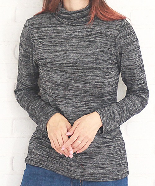 Amulet(アミュレット)の「タイトタートルネックニット(ニット/セーター・レディース・ブラック/ブルー・L/XL/M)」の14枚目の写真