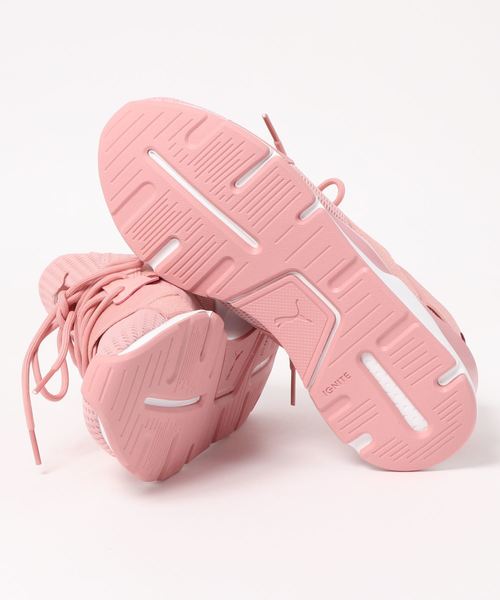 PUMA(プーマ)の「PUMA EVAソールスニーカー(スニーカー・レディース・ベージュ/ピンク・24.5/23.5)」の4枚目の写真