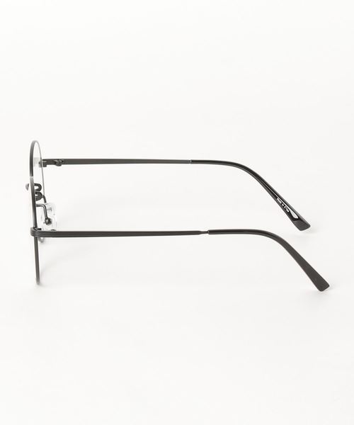 dictionary（ディクショナリー）の「【 DICTIONARY / ディクショナリー 】 オーバル型 シンプル ダテメガネ 3点セット（メガネ・レディース・ブラック/シルバー/ピンクゴールド・FREE）」の4枚目の写真