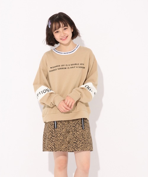 repipi armario(レピピ アルマリオ)の「エリソデロゴキリカエスウェット(スウェット・キッズ・ライトグリーン/ライトピンク/ベージュ/ホワイト/ブラック・X-SMALL/SMALL/MEDIUM/LARGE)」の15枚目の写真