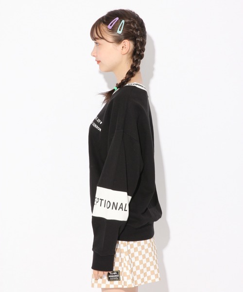 repipi armario(レピピ アルマリオ)の「エリソデロゴキリカエスウェット(スウェット・キッズ・ライトグリーン/ライトピンク/ベージュ/ホワイト/ブラック・X-SMALL/SMALL/MEDIUM/LARGE)」の14枚目の写真