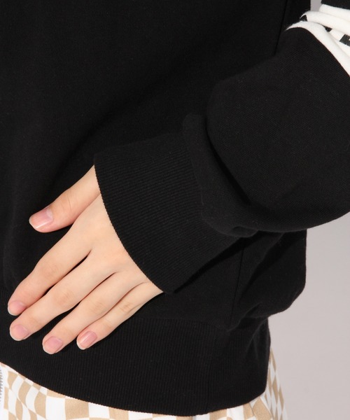 repipi armario(レピピ アルマリオ)の「エリソデロゴキリカエスウェット(スウェット・キッズ・ライトグリーン/ライトピンク/ベージュ/ホワイト/ブラック・X-SMALL/SMALL/MEDIUM/LARGE)」の20枚目の写真