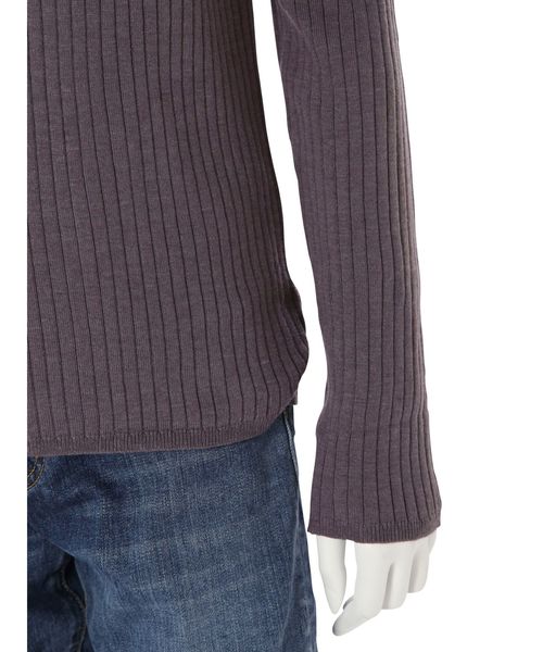 Ungrid（アングリッド）の「ウォッシャブルタートルネックニット（ニット/セーター・レディース・ブラック/パープル/イエロー/ブルー・FREE）」の7枚目の写真