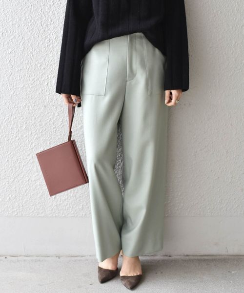 SHIPS（シップス）の「ポケットパンツ（その他パンツ・レディース・ネイビー/オフホワイト/ミント・40/38/36）」の3枚目の写真