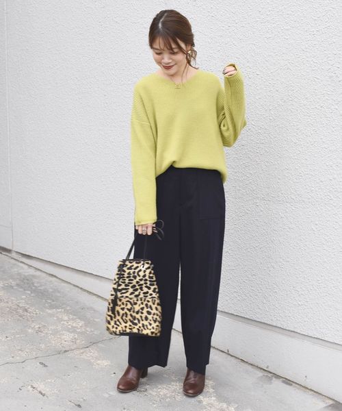 SHIPS（シップス）の「ポケットパンツ（その他パンツ・レディース・ネイビー/オフホワイト/ミント・40/38/36）」の19枚目の写真