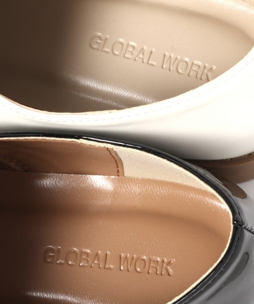 GLOBAL WORK(グローバルワーク)の「らくっションレースアップ/861150(ドレスシューズ・レディース・ブラック/オフホワイト/その他・SMALL/MEDIUM/LARGE)」の14枚目の写真