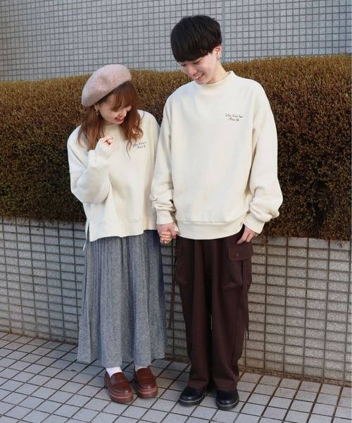 PairPair（ペアペア）の「アソートデザインスウェット（スウェット・レディース・アイボリー/ライトブラウン/モカ/スモークピンク/ナチュラル/ライトグリーン/ラベンダー/ライトベージュ・FREE）」の16枚目の写真