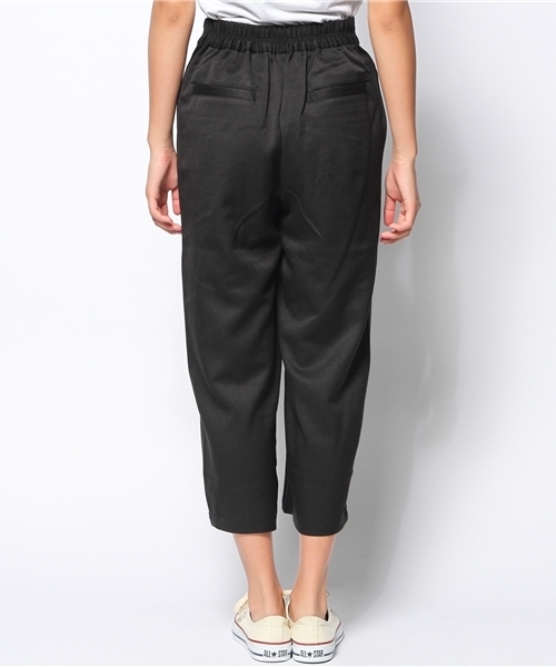 WEGO（ウィゴー）の「WEGO/タックストレートパンツ（その他パンツ・レディース・ブラック/ブルー・FREE）」の4枚目の写真