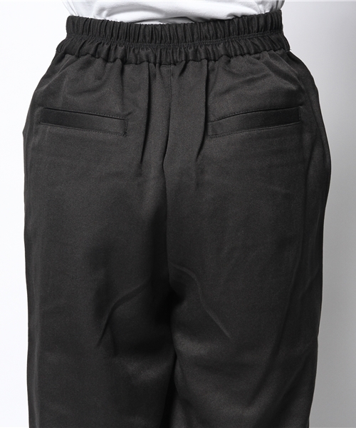 WEGO（ウィゴー）の「WEGO/タックストレートパンツ（その他パンツ・レディース・ブラック/ブルー・FREE）」の6枚目の写真