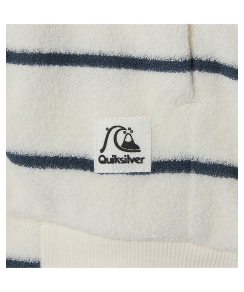 Quiksilver(クイックシルバー)の「WASHED PILE HOOD ZIP/クイックシルバー ジップアップ パーカー パイル地(パーカー・メンズ・ホワイト/ネイビー/ホワイト系その他/ブルー系その他・SMALL/MEDIUM/LARGE/X-LARGE)」の12枚目の写真