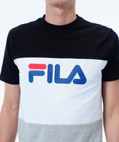 FILA GOLF(フィラゴルフ )の「【FILA:フィラゴルフ】ロゴプリントTシャツ / 半袖 ユニセックス(Tシャツ/カットソー・メンズ・ブラック/ネイビー/レッド/レッド系その他・SMALL/MEDIUM/LARGE/X-LARGE)」の8枚目の写真