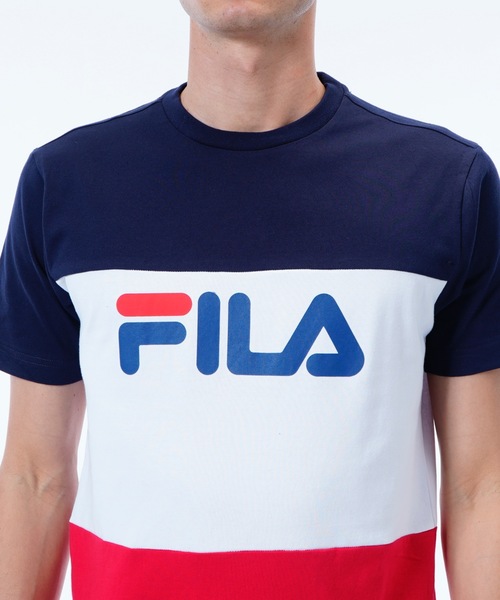 FILA GOLF(フィラゴルフ )の「【FILA:フィラゴルフ】ロゴプリントTシャツ / 半袖 ユニセックス(Tシャツ/カットソー・メンズ・ブラック/ネイビー/レッド/レッド系その他・SMALL/MEDIUM/LARGE/X-LARGE)」の12枚目の写真