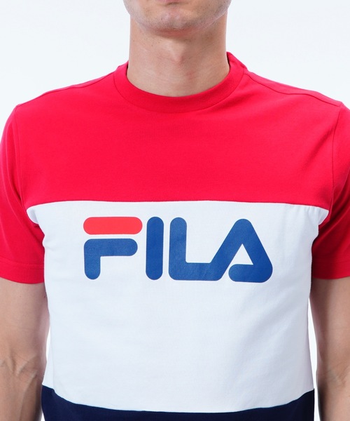 FILA GOLF(フィラゴルフ )の「【FILA:フィラゴルフ】ロゴプリントTシャツ / 半袖 ユニセックス(Tシャツ/カットソー・メンズ・ブラック/ネイビー/レッド/レッド系その他・SMALL/MEDIUM/LARGE/X-LARGE)」の16枚目の写真