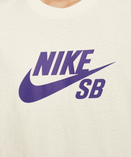 NIKE SB（ナイキエスビー）の「NIKE SB/ナイキエスビー Tシャツ ブランドロゴ クルーネック CV7540-010/CV7540-100/CV7540-844/CV7540-133（Tシャツ/カットソー・メンズ・ブラック×ホワイト/ホワイト×ブラック/コーラルピンク/オフホワイト・M/L/XL/S/2XL）」の11枚目の写真