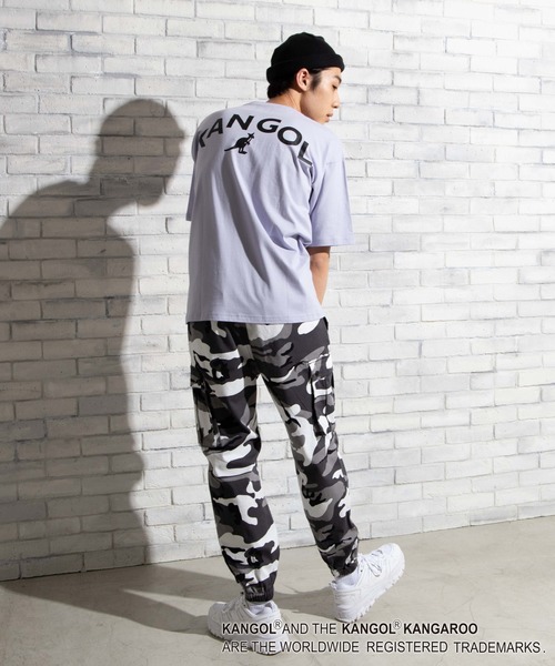 KANGOL(カンゴール)の「∴WEGO/KANGOL バックプリントTシャツ(Tシャツ/カットソー・メンズ・ホワイト/ブラック/ベージュ/ライトパープル/ブルー・SMALL/MEDIUM/LARGE)」の18枚目の写真