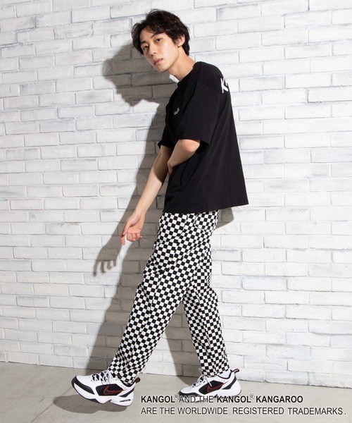 KANGOL(カンゴール)の「∴WEGO/KANGOL バックプリントTシャツ(Tシャツ/カットソー・メンズ・ホワイト/ブラック/ベージュ/ライトパープル/ブルー・SMALL/MEDIUM/LARGE)」の11枚目の写真