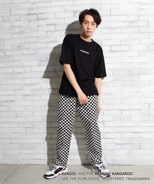KANGOL(カンゴール)の「∴WEGO/KANGOL バックプリントTシャツ(Tシャツ/カットソー・メンズ・ホワイト/ブラック/ベージュ/ライトパープル/ブルー・SMALL/MEDIUM/LARGE)」の17枚目の写真
