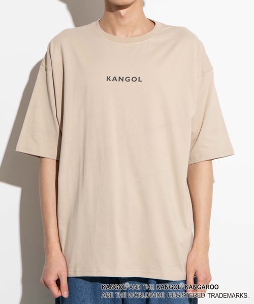 KANGOL(カンゴール)の「∴WEGO/KANGOL バックプリントTシャツ(Tシャツ/カットソー・メンズ・ホワイト/ブラック/ベージュ/ライトパープル/ブルー・SMALL/MEDIUM/LARGE)」の12枚目の写真