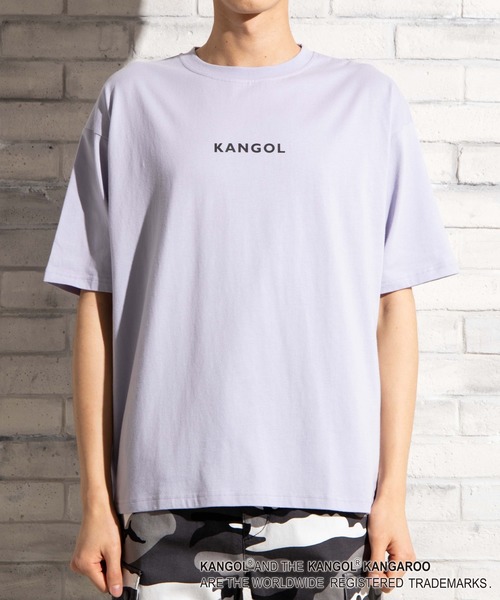 KANGOL(カンゴール)の「∴WEGO/KANGOL バックプリントTシャツ(Tシャツ/カットソー・メンズ・ホワイト/ブラック/ベージュ/ライトパープル/ブルー・SMALL/MEDIUM/LARGE)」の13枚目の写真