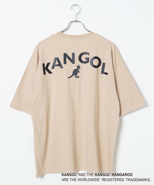 KANGOL(カンゴール)の「∴WEGO/KANGOL バックプリントTシャツ(Tシャツ/カットソー・メンズ・ホワイト/ブラック/ベージュ/ライトパープル/ブルー・SMALL/MEDIUM/LARGE)」の9枚目の写真