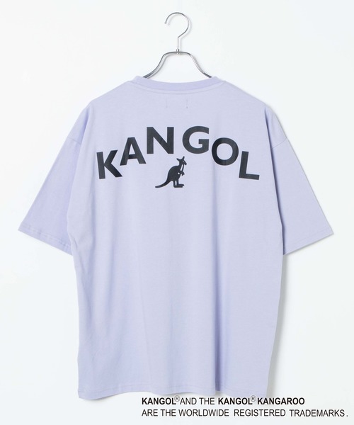 KANGOL(カンゴール)の「∴WEGO/KANGOL バックプリントTシャツ(Tシャツ/カットソー・メンズ・ホワイト/ブラック/ベージュ/ライトパープル/ブルー・SMALL/MEDIUM/LARGE)」の14枚目の写真