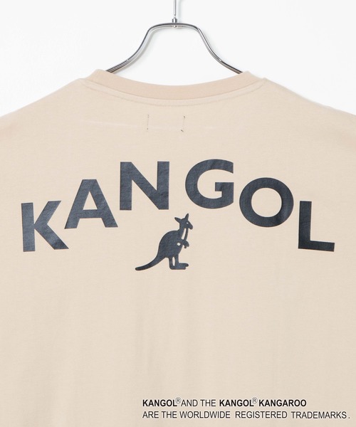 KANGOL(カンゴール)の「∴WEGO/KANGOL バックプリントTシャツ(Tシャツ/カットソー・メンズ・ホワイト/ブラック/ベージュ/ライトパープル/ブルー・SMALL/MEDIUM/LARGE)」の15枚目の写真