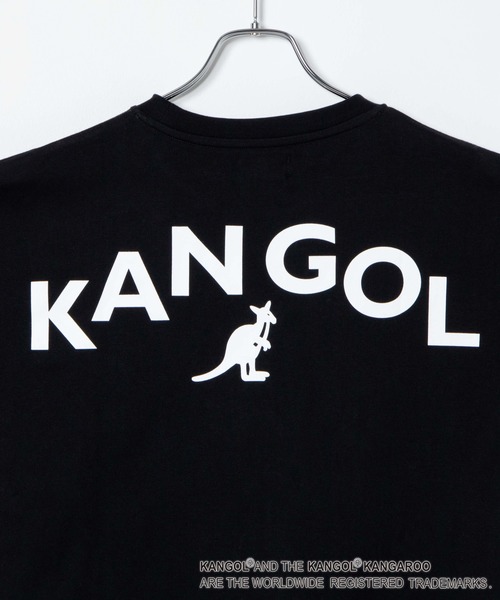 KANGOL(カンゴール)の「∴WEGO/KANGOL バックプリントTシャツ(Tシャツ/カットソー・メンズ・ホワイト/ブラック/ベージュ/ライトパープル/ブルー・SMALL/MEDIUM/LARGE)」の10枚目の写真