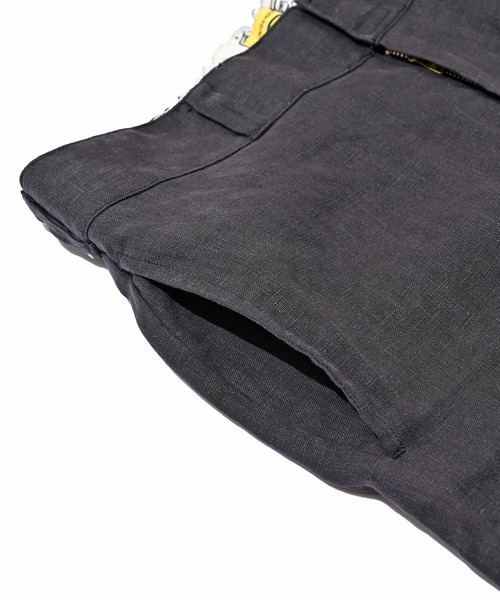 COWDEN（カウデン）の「COWDEN LINEN SHORT PANTS (カウデン リネンショートパンツ)(2colors)(パンツ ベージュ ブラック)（その他パンツ・メンズ・ベージュ/ブラック・M/L）」の6枚目の写真