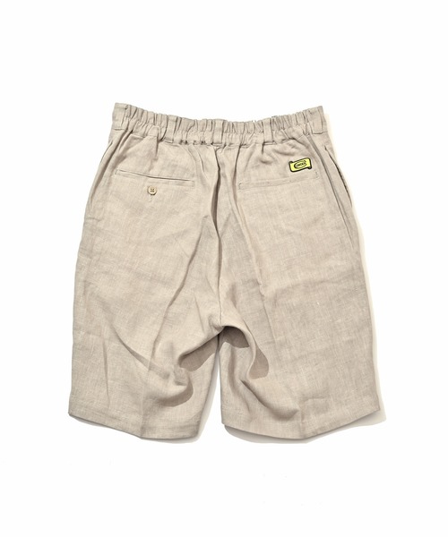 COWDEN（カウデン）の「COWDEN LINEN SHORT PANTS (カウデン リネンショートパンツ)(2colors)(パンツ ベージュ ブラック)（その他パンツ・メンズ・ベージュ/ブラック・M/L）」の11枚目の写真