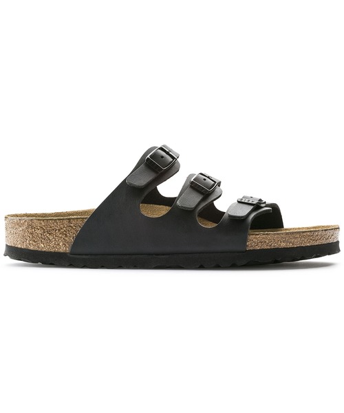 BIRKENSTOCK　Florida　ブラックナロー Florida Exquisite Natural Leather Patent High Shine Black