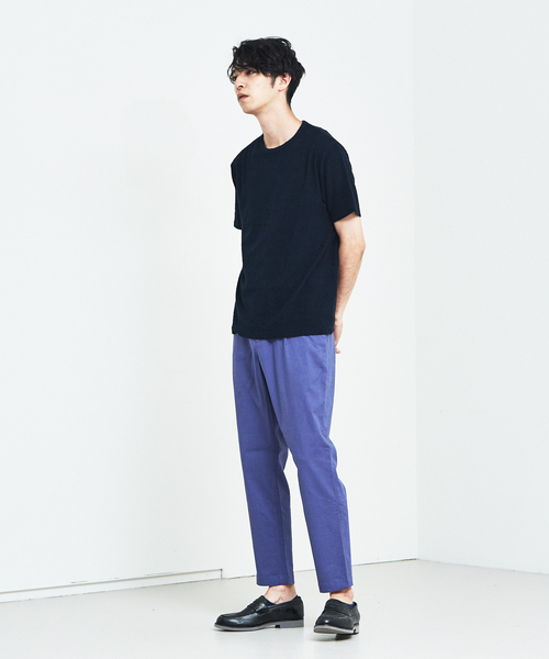 RECENCY OF MINE(リーセンシー オブ マイン)の「【Recency of Mine】ランダムパイルクルーネック Tシャツ(Tシャツ/カットソー・メンズ・オフホワイト/グレー/ネイビー・44/46/48)」の16枚目の写真