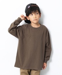 devirock | BIGシルエット袖リブ長袖Tシャツ(Tシャツ/カットソー)