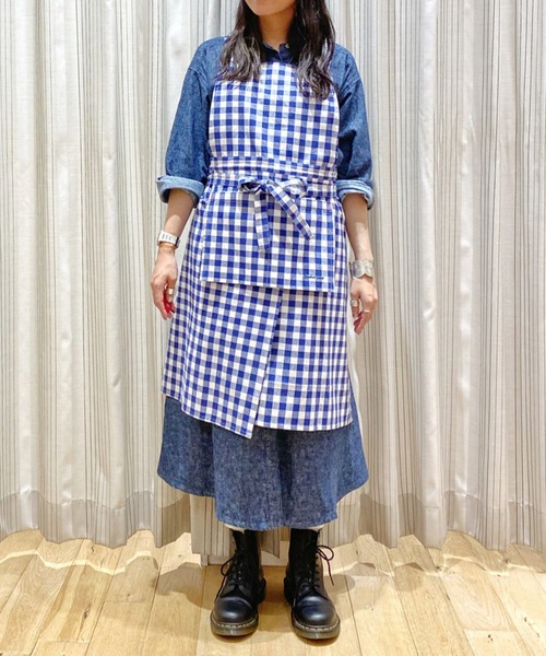 studio CLIP（スタディオクリップ）の「スリットエプロン（エプロン・レディース・その他1/その他2/その他3/その他4/その他5/その他6/その他7・FREE）」の3枚目の写真