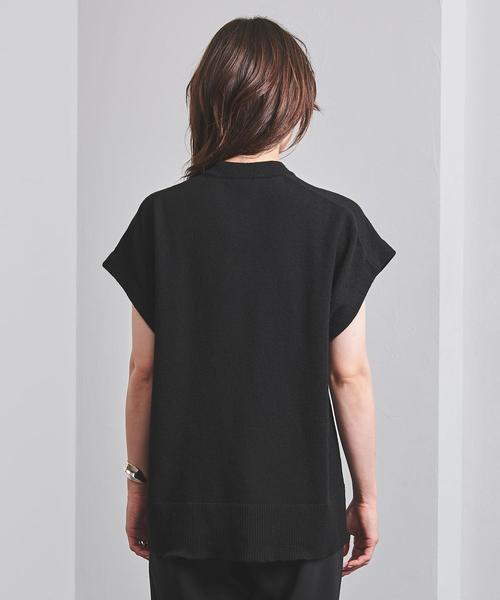 ＜ATON＞ヘアリー ニット ベスト ATON＞ヘアリー ニット ベスト 新品 ATON(エイトン)モールニット