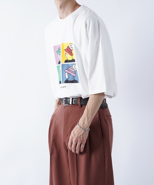 kutir(クティール)の「アソートアートTシャツ(Tシャツ/カットソー・メンズ・ホワイト/ブラック/ダークブラウン/ベージュ/オフホワイト/その他・SMALL/MEDIUM/LARGE)」の19枚目の写真