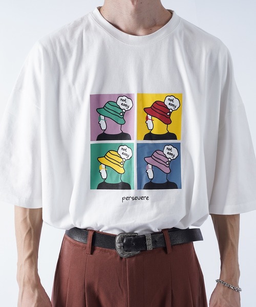 kutir(クティール)の「アソートアートTシャツ(Tシャツ/カットソー・メンズ・ホワイト/ブラック/ダークブラウン/ベージュ/オフホワイト/その他・SMALL/MEDIUM/LARGE)」の21枚目の写真