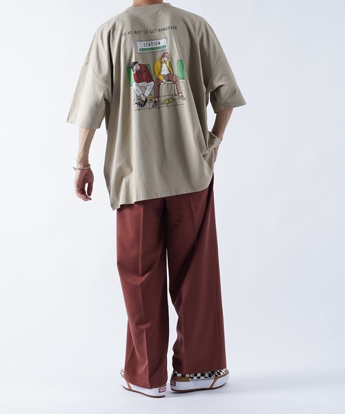 kutir(クティール)の「アソートアートTシャツ(Tシャツ/カットソー・メンズ・ホワイト/ブラック/ダークブラウン/ベージュ/オフホワイト/その他・SMALL/MEDIUM/LARGE)」の8枚目の写真