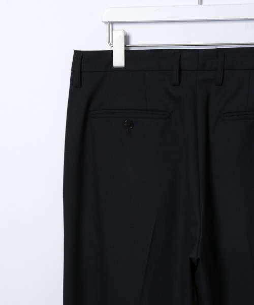 ADAM ET ROPE'（アダムエロペ）の「【Carreman】ルーズテーパード ワイドスラックス/セットアップ対応（スラックス・メンズ・ブラック・S/M/L）」の5枚目の写真