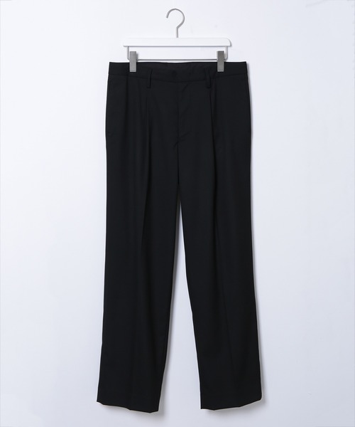 ADAM ET ROPE'（アダムエロペ）の「【Carreman】ルーズテーパード ワイドスラックス/セットアップ対応（スラックス・メンズ・ブラック・S/M/L）」の8枚目の写真