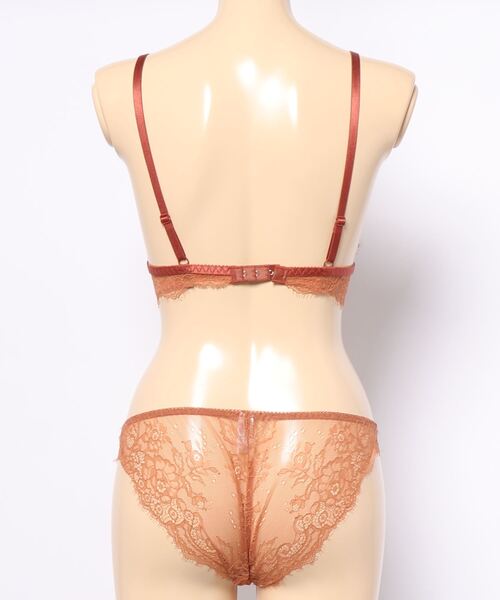 セール】【ノンワイヤーでリラックス】アイラッシュレースのブラレット