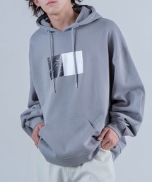 WEGO/グラフィックアートビッグシルエットプルパーカー