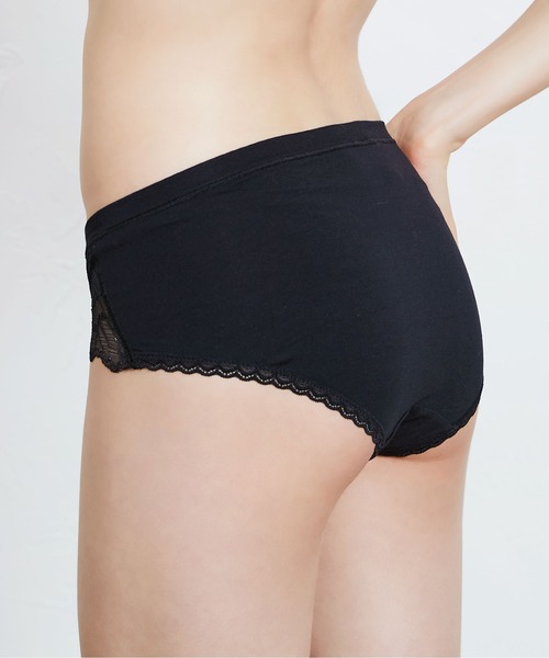 HEAVEN Japan（ヘヴンジャパン）の「もう離れ垂れへんブラ　スタンダードショーツ（ショーツ・レディース・ブラック/コーラルピンク/ライトブルー・LL/M/L）」の5枚目の写真