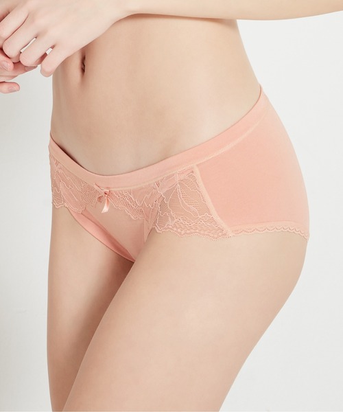 HEAVEN Japan（ヘヴンジャパン）の「もう離れ垂れへんブラ　スタンダードショーツ（ショーツ・レディース・ブラック/コーラルピンク/ライトブルー・LL/M/L）」の8枚目の写真