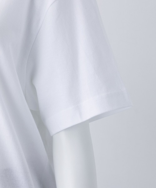 MILKFED.（ミルクフェド）の「SS TEE MINI BAR（Tシャツ/カットソー・レディース・ホワイト/チャコールグレー/ライトグレー/ブラック/ベージュ/ライトグリーン・ONE SIZE）」の11枚目の写真