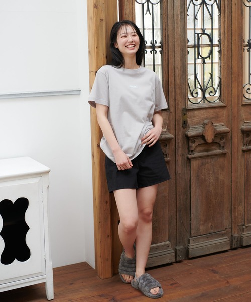 MILKFED.（ミルクフェド）の「SS TEE MINI BAR（Tシャツ/カットソー・レディース・ホワイト/チャコールグレー/ライトグレー/ブラック/ベージュ/ライトグリーン・ONE SIZE）」の15枚目の写真