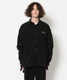 DANKE SCHON | DankeSchon/ダンケシェーン/撥水ストレッチナイロンカーゴシャツ(シャツ/ブラウス)